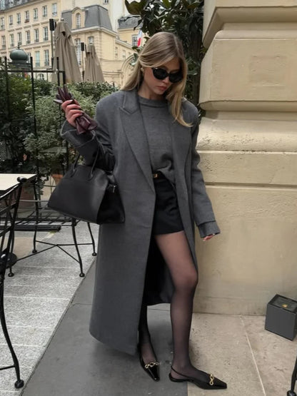 Alessia Wool Overcoat