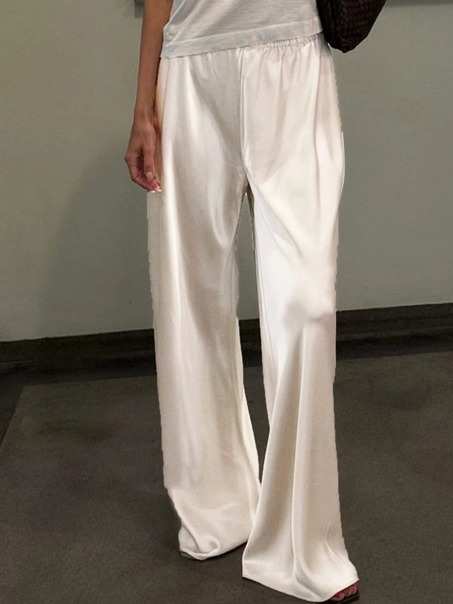 Ottavia Satin Trousers