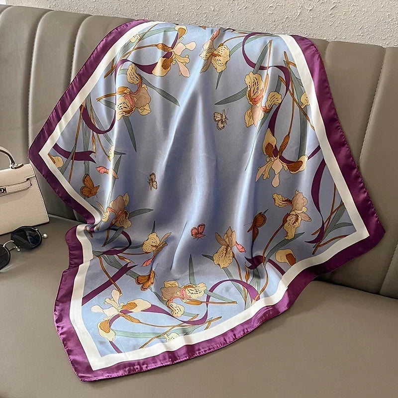 Corvienne Silk Scarf