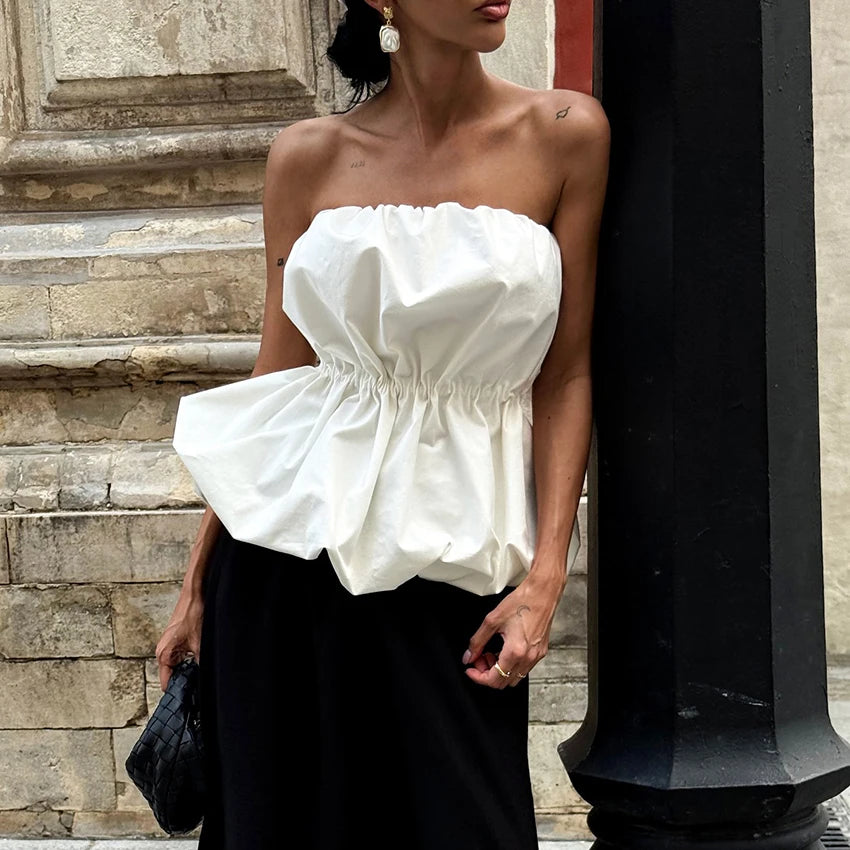 Celune Balloon Tube Top