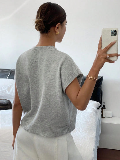 Torino Dropped Shoulder Knit Sweater