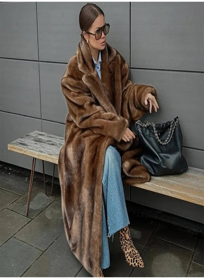 Bellancia Fur Overcoat