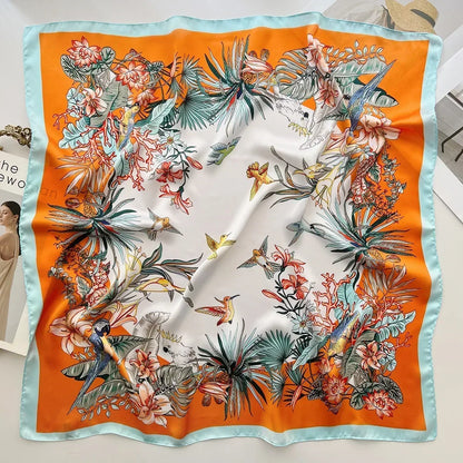 Corvienne Silk Scarf