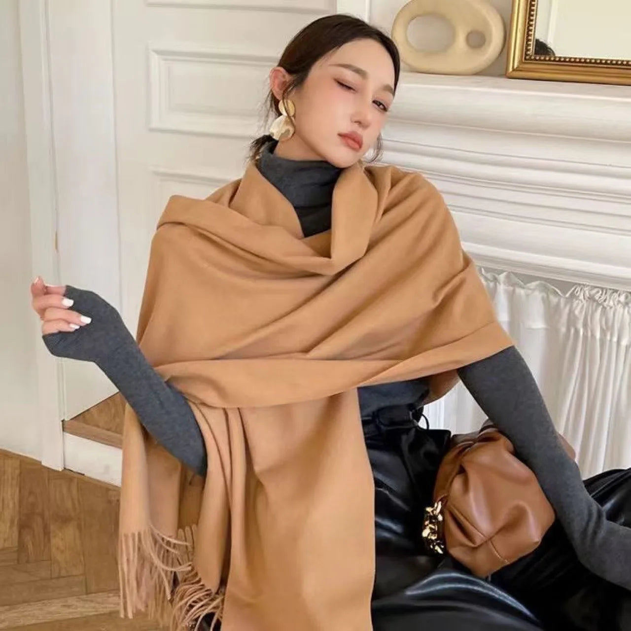 Serdin Cashmere Drape