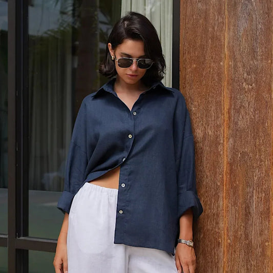 Estelle Loose Cotton Shirt