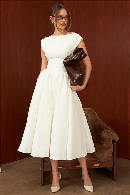 Alessia Flared Midi Dress