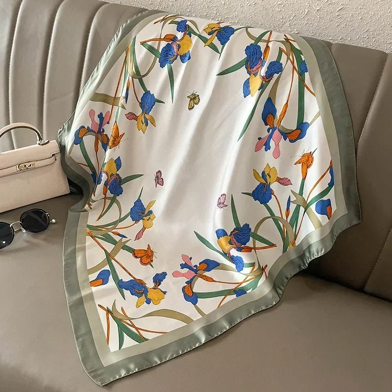 Corvienne Silk Scarf