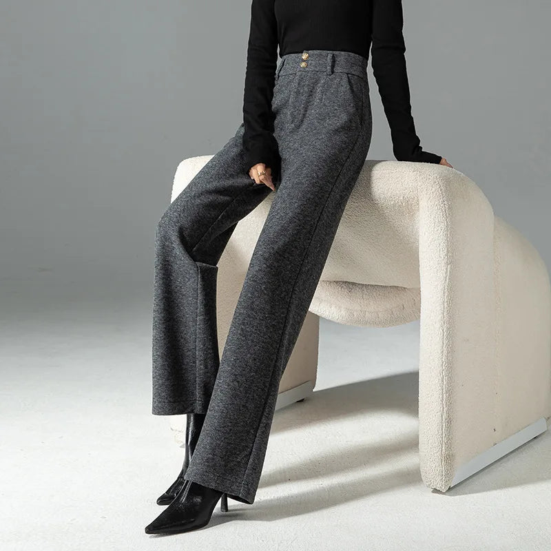 Alberine Wool Trousers