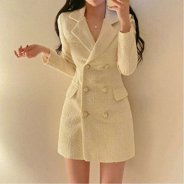 Margaux Tweed Blazer Dress