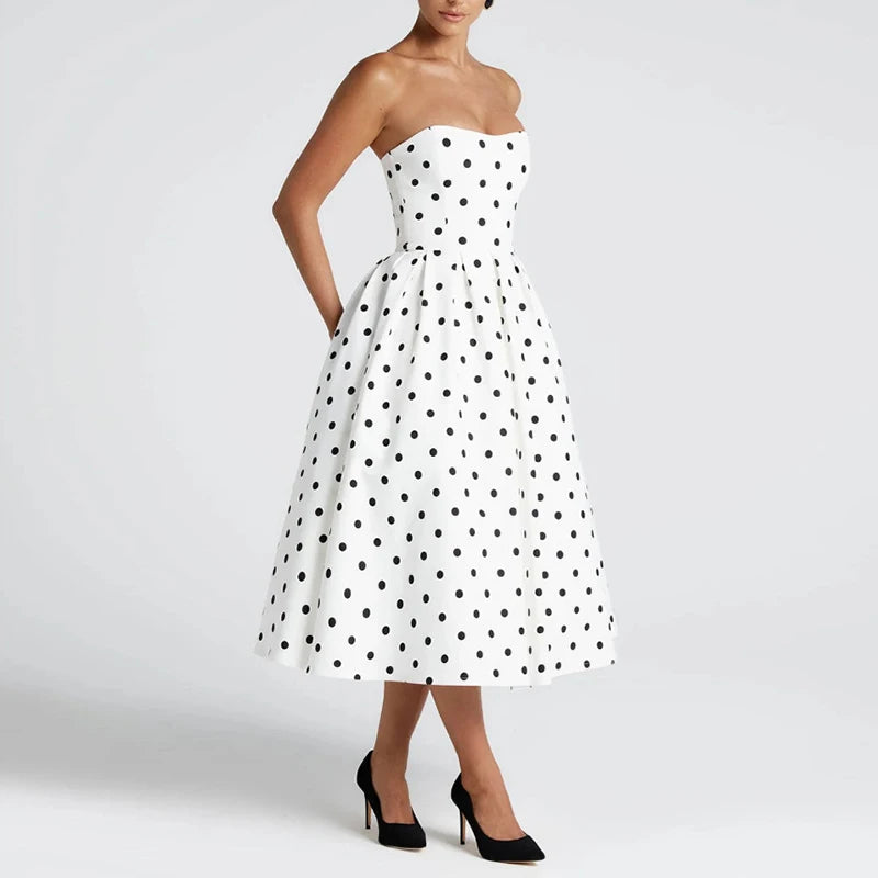 Marisol Polka Dot Dress