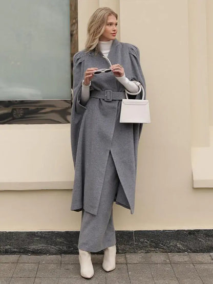 Célestine Wool Overcoat
