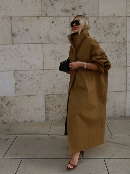 Margot Lace Up Trench Coat