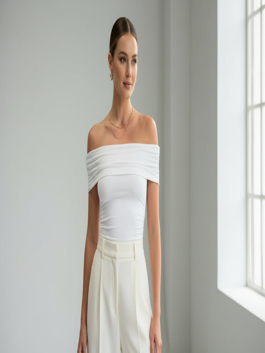 Marivon Off-Shoulder Top