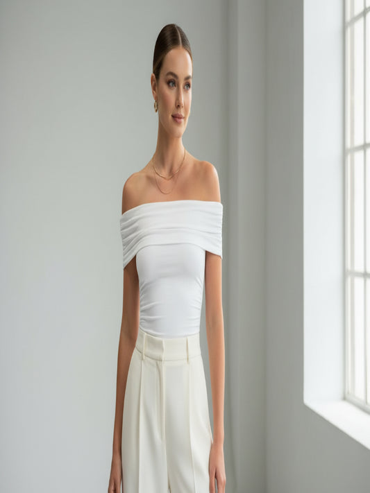 Marivon Off-Shoulder Top