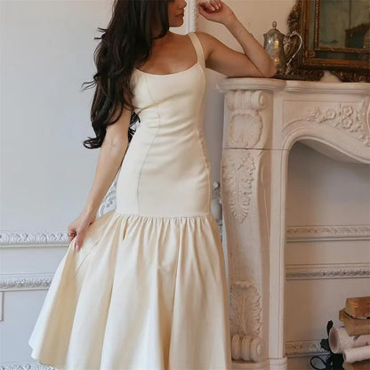 Montelise Ivory Flare Dress