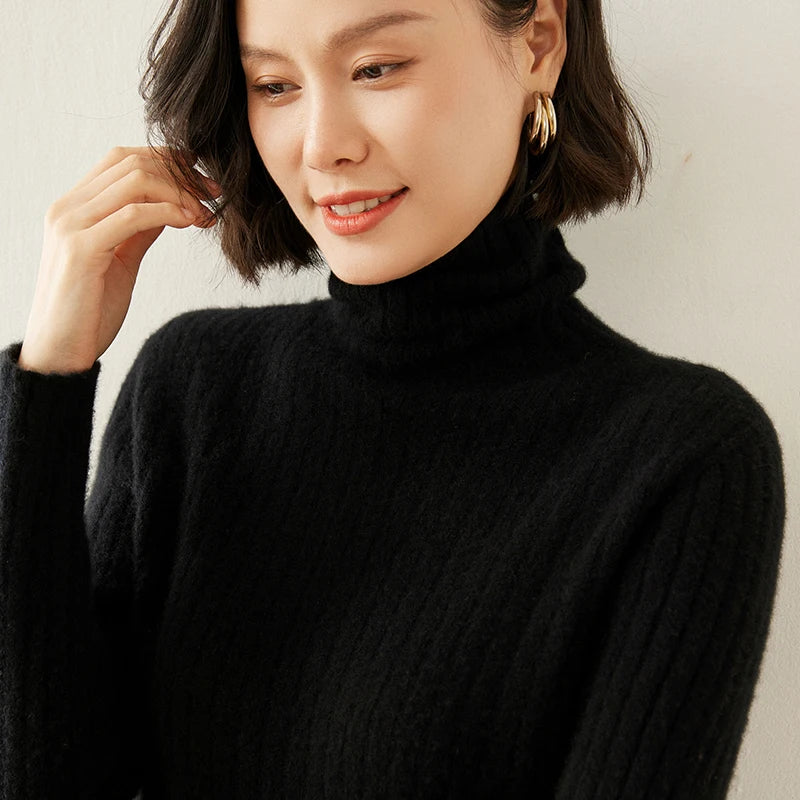 Nicolette Cashmere Turtleneck