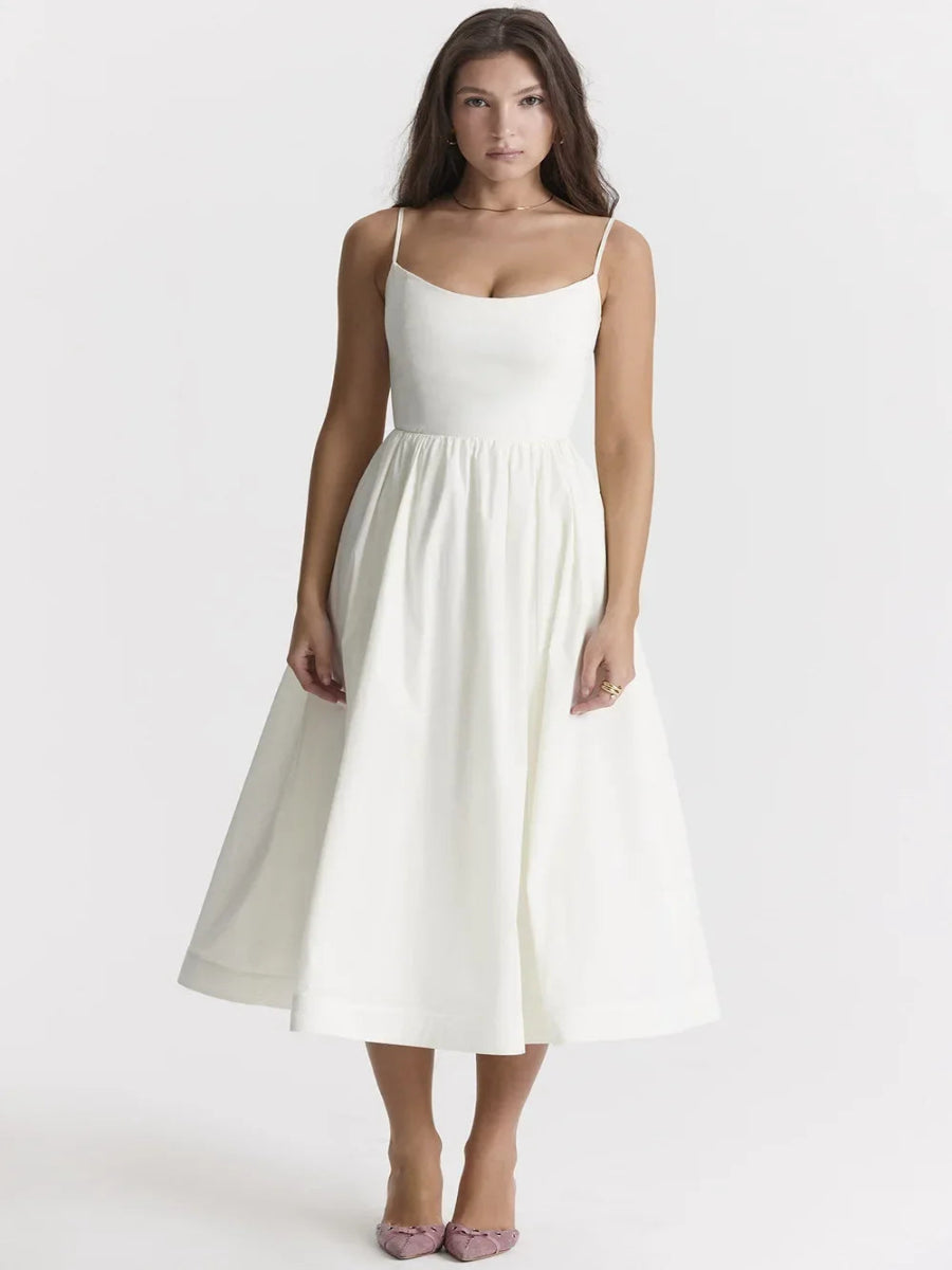 Elvara Summer Midi Dress