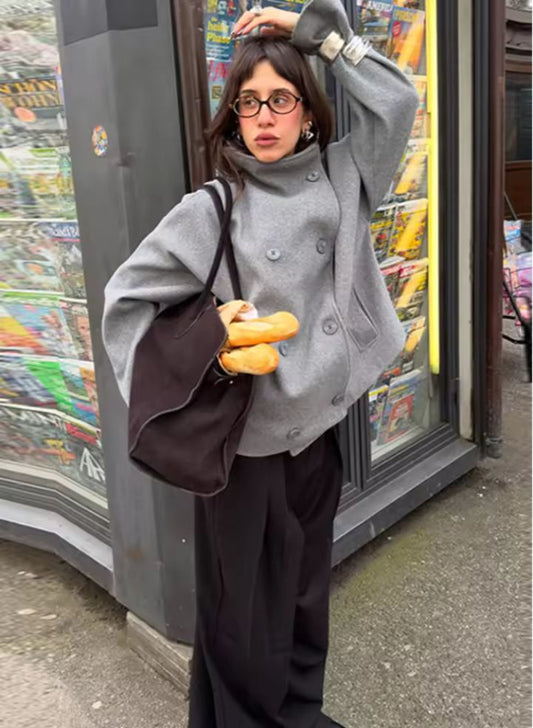 Émeline High Neck Jacket