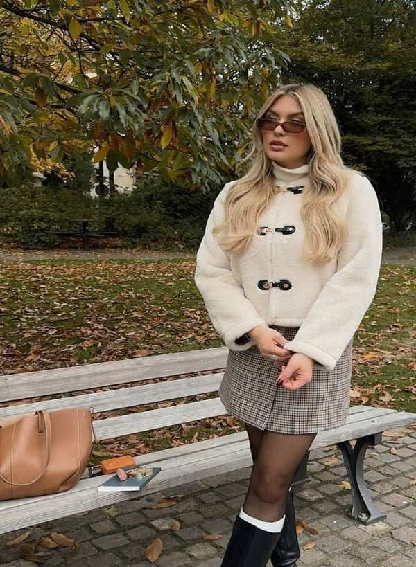 Calista Toggle Fur Coat