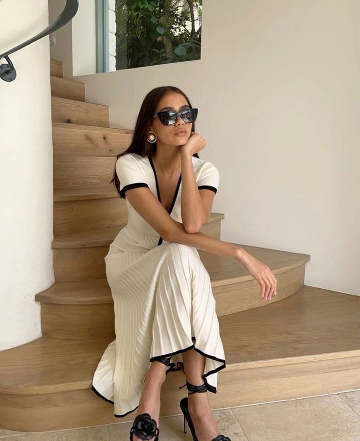 Lioré Knit Skirt Set