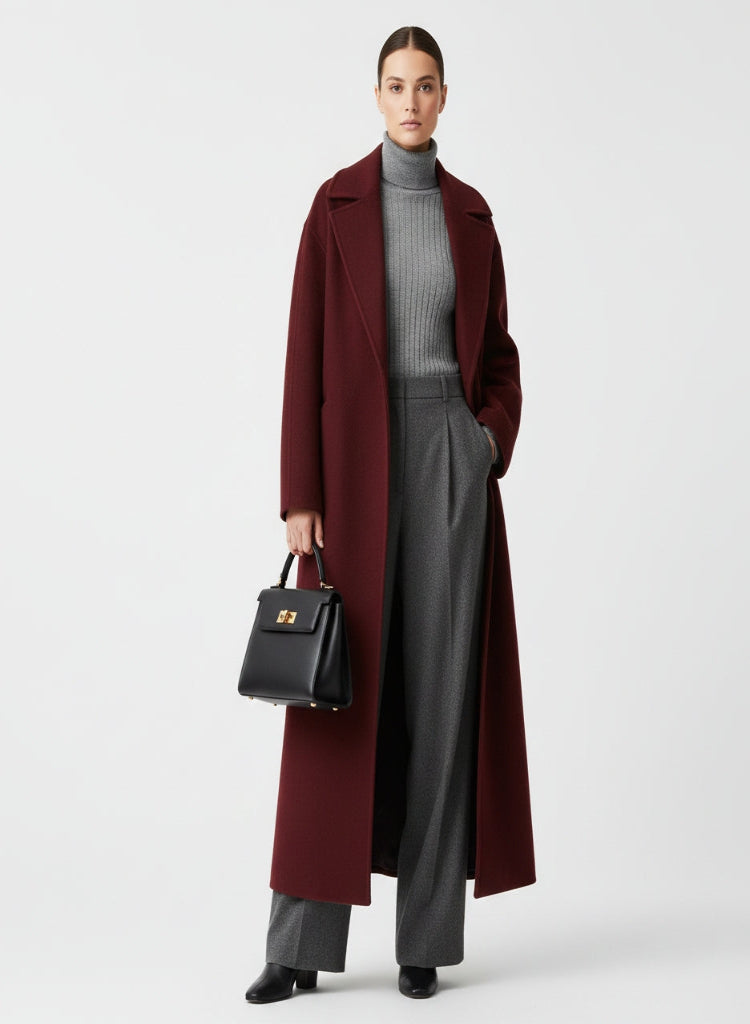 Odette Wool Maxi Coat
